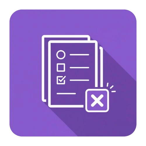 Remove Duplicates in Forms Icon